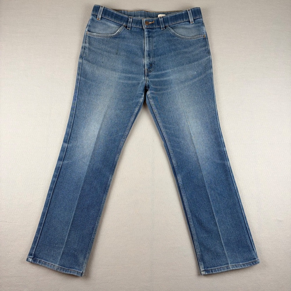 VTG 1998 Levis 977 Relaxed Straight Leg Jeans Mens 36x30 Blue Denim 90s
